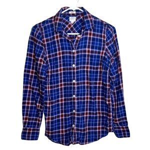 J. Crew Women’s Classic Plaid Button Down Size XS